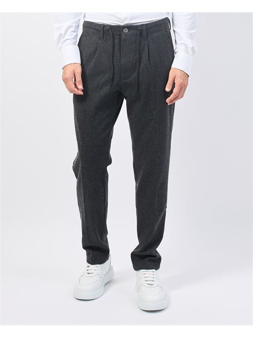 Pantalone uomo Yes Zee con coulisse e pences YES ZEE | P683-WY000835